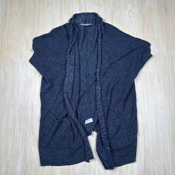 Athleta Ribbed Cacoon Knit Daylight Layering Vest Slouchy Lounge Sweater XXS/XS - Picture 1 of 14